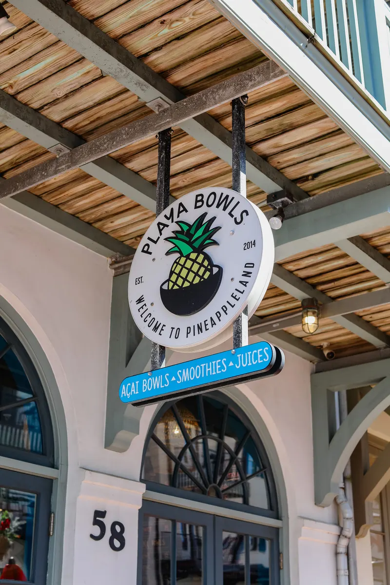 Playa Bowls - Rosemary Beach