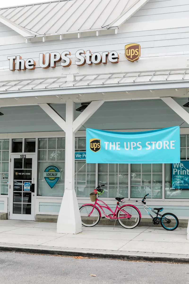 The UPS Store Watercolor