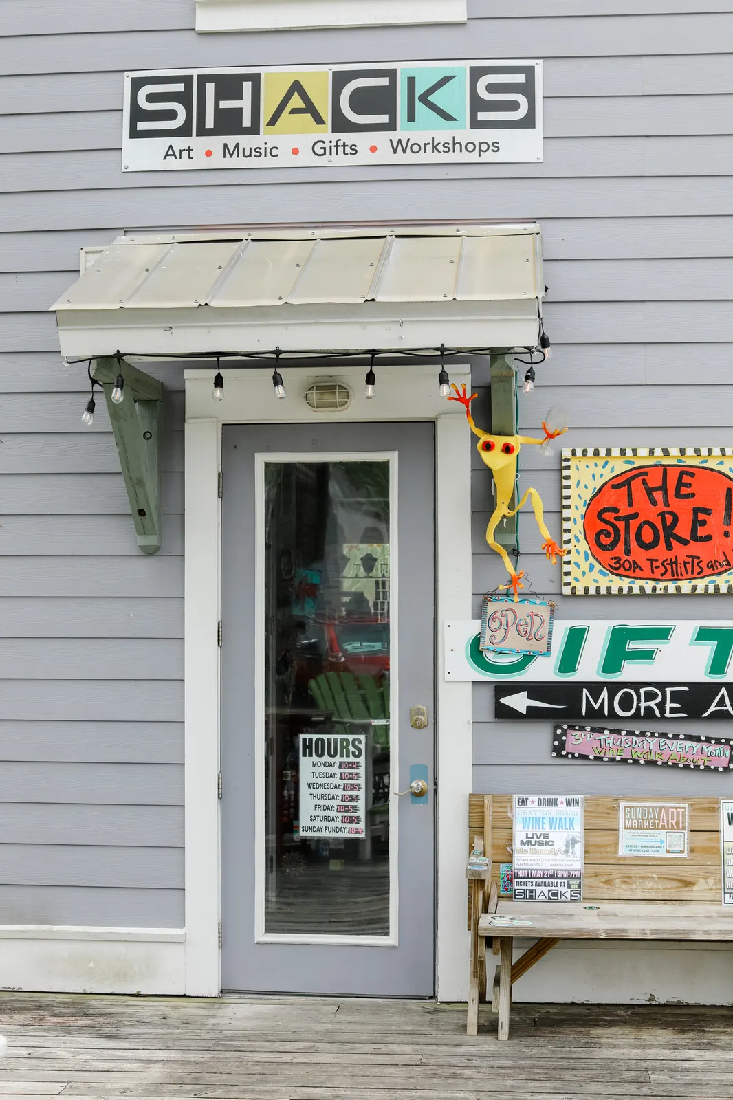 Shacks Art Grayton Beach
